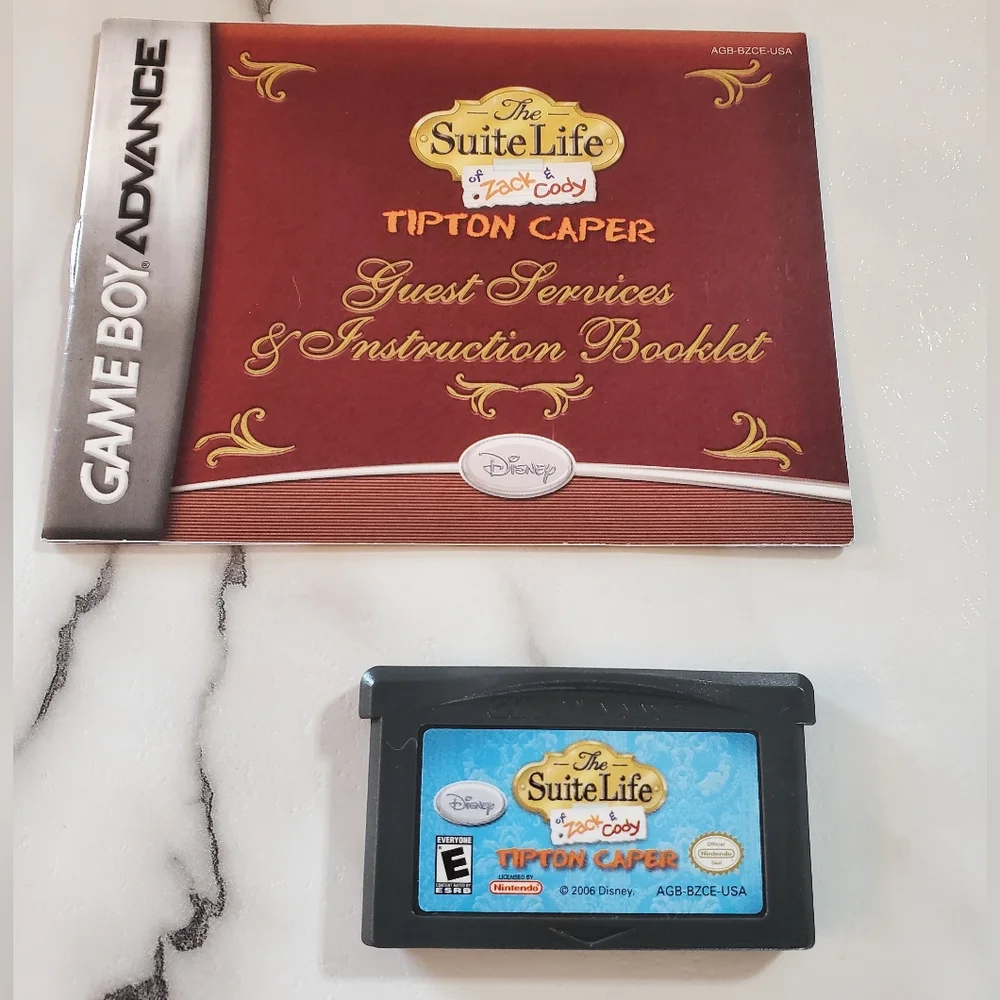 Suite Life of Zack & Cody: Tipton Caper Game Boy Advance *TESTED*